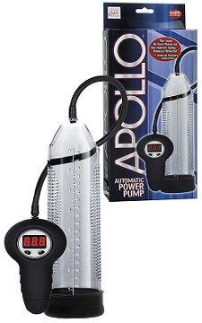 Pompka do penisa Apollo Automatic Power Pump Clear